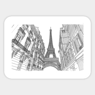 Eiffel Tower Sticker